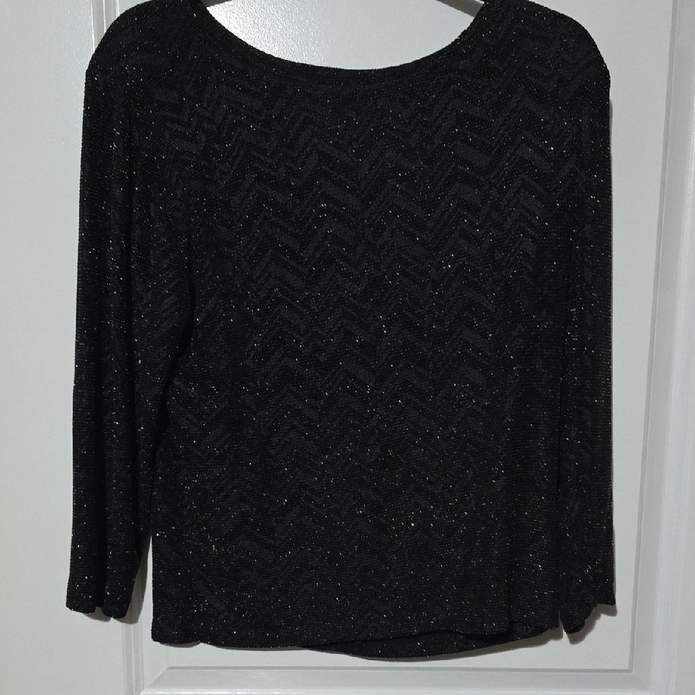 Elegant Black Women's Top